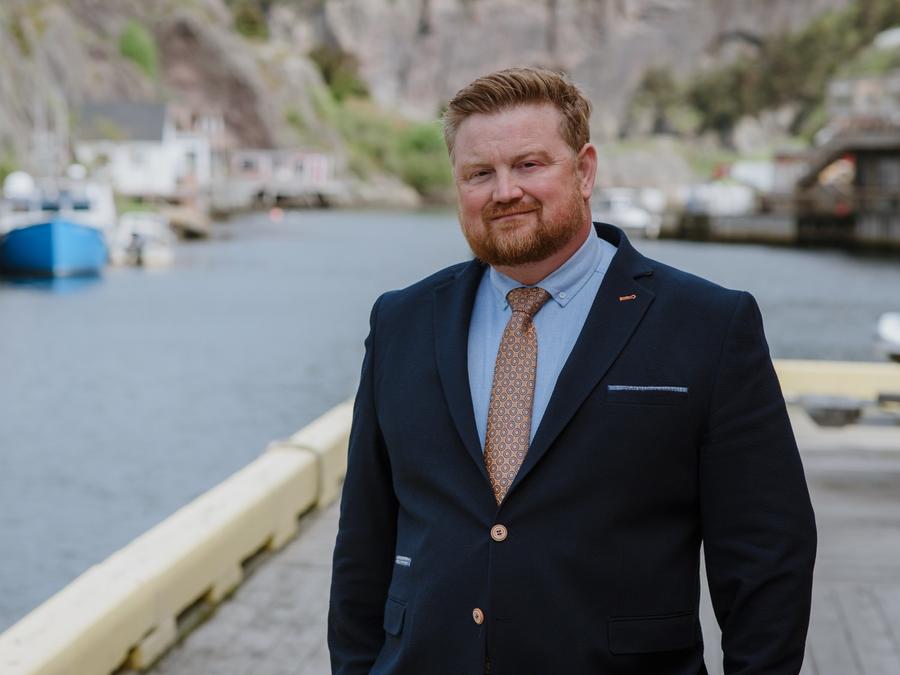 Michael Harvey in the Quidi Vidi area of St. John's, Nfld. ALEX SPRACKLIN/THE GLOBE AND MAIL